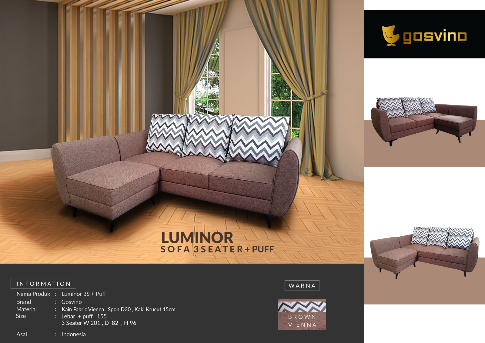 Contoh sofa ruang tamu